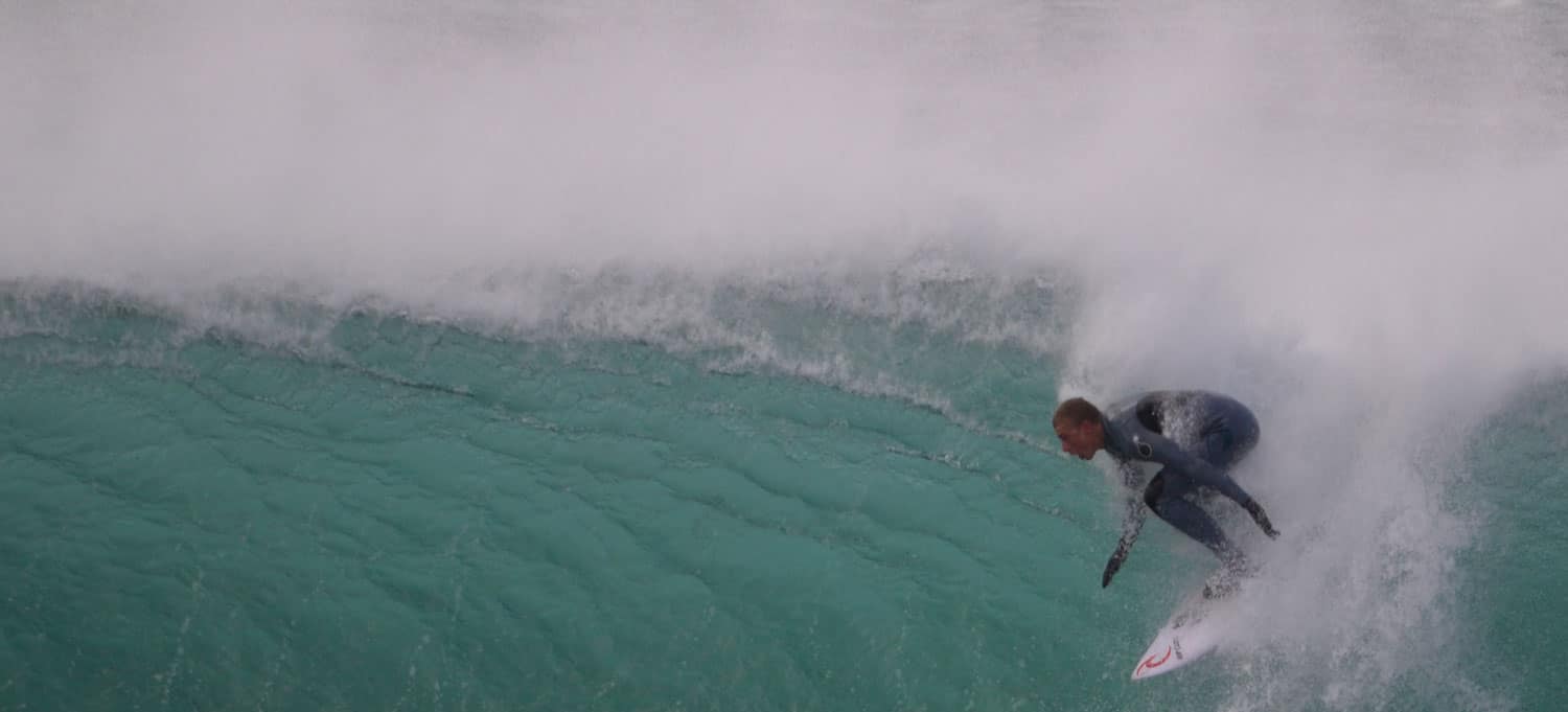 Surfing on King Island